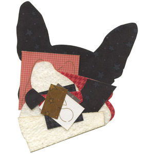 Boston Terrier Precut Fused Appliqué Pack