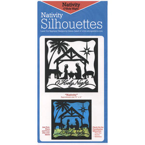 Nativity Silhouette Precut Fused Appliqué Pack