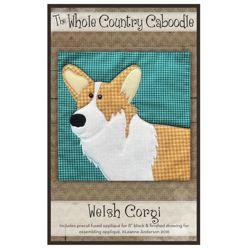 Welsh Corgi Precut Fused Appliqué Pack