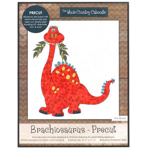 Brachiosaurus Precut Fused Applique Pack