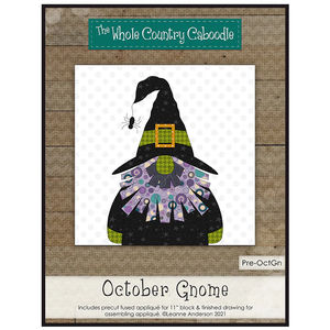October Gnome Precut Fused Appliqué Pack