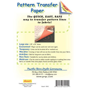 Pattern Transfer Paper - 4 colors