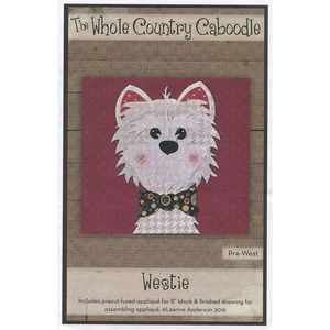 Westie Precut Fused Appliqué Pack