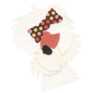 Westie Precut Fused Appliqué Pack