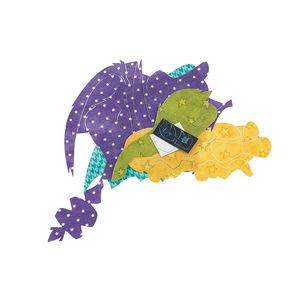 Pterodactyl Precut Fused Applique Pack