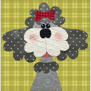 Poodle Precut Fused Appliqué Pack