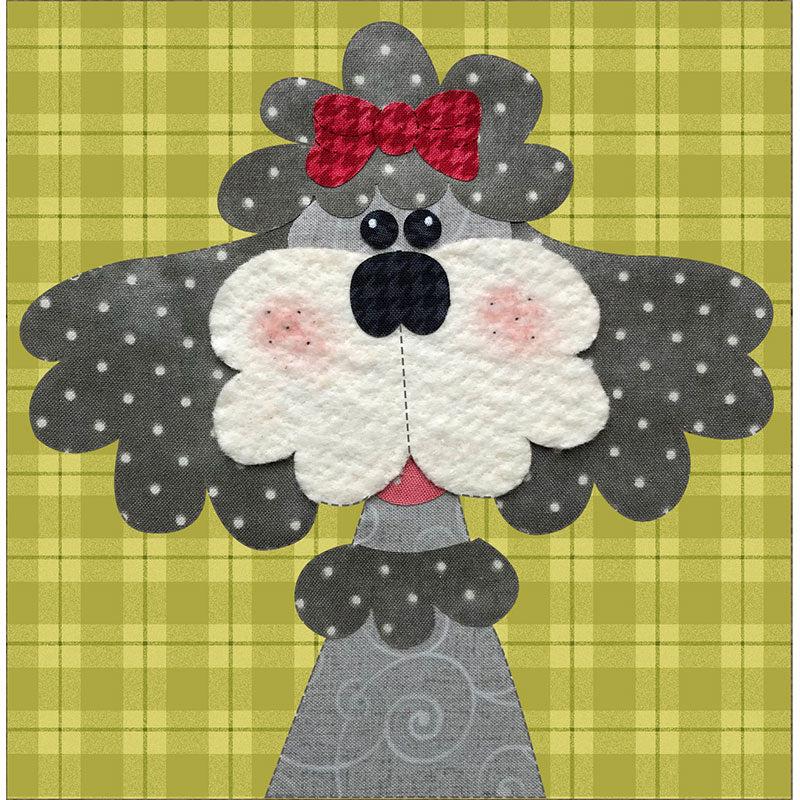 Poodle Precut Fused Appliqué Pack