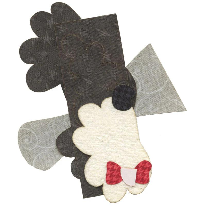 Poodle Precut Fused Appliqué Pack