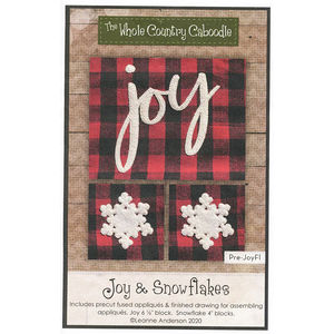 Joy & Snowflakes Precut Fused Appliqué Pack