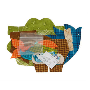 Angler Gnome Precut Fused Applique Pack
