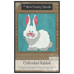 Cottontail Rabbit Precut Fused Appliqué Pack