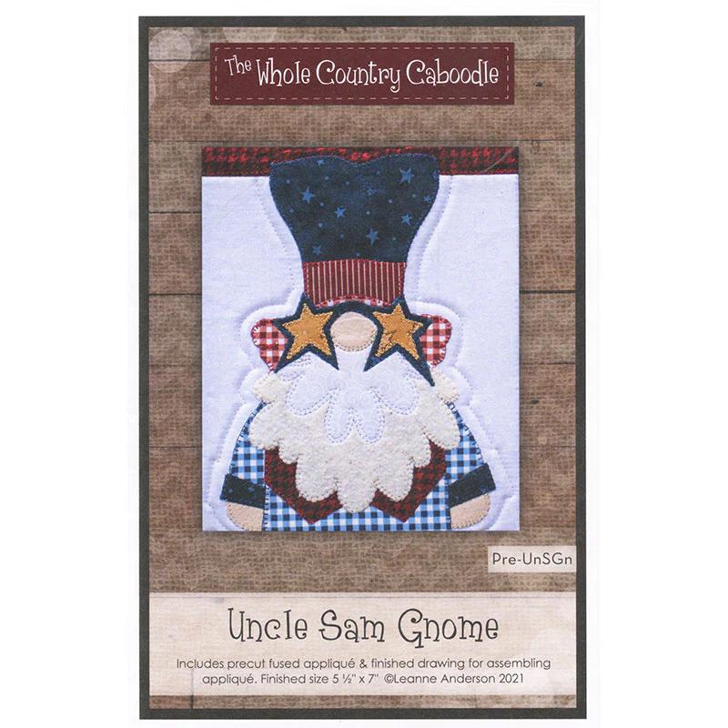Uncle Sam Gnome Precut Fused Appliqué Pack