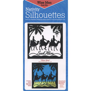 Wise Men Silhouette Precut Fused Appliqué Pack