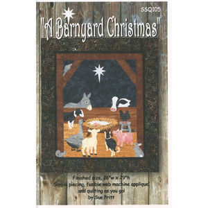 A Barnyard Christmas Pattern