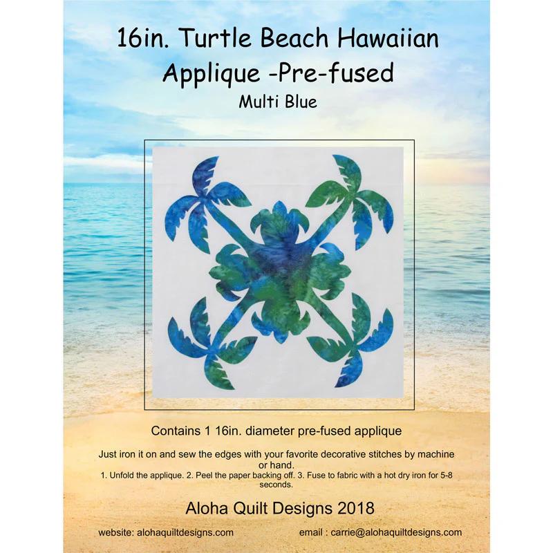 Turtle Beach Precut Fusible Appliqué Shape