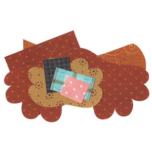 Poodle Apricot Precut Fused Appliqué Pack