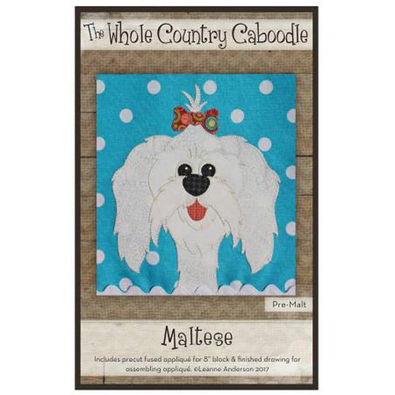 Maltese Precut Fused Appliqué Pack