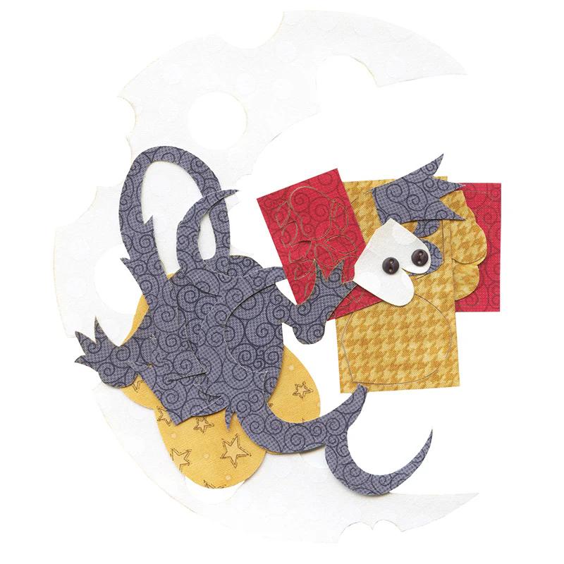 Monkey & Moon Precut Fused Appliqué Pack