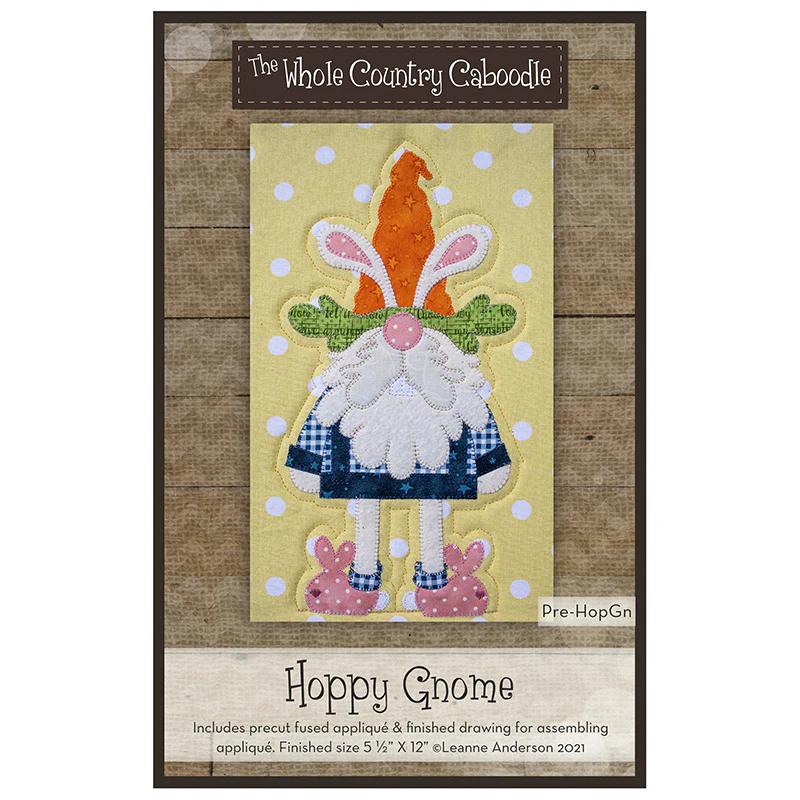 Hoppy Gnome Precut Fused Appliqué Pack
