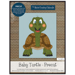 Baby Turtle Precut Fused Appliqué Pack