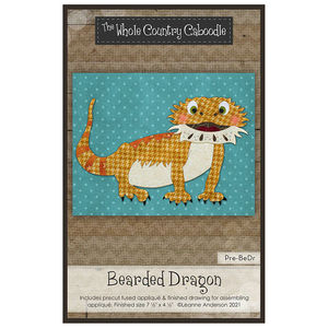 Bearded Dragon Precut Fused Appliqué Pack