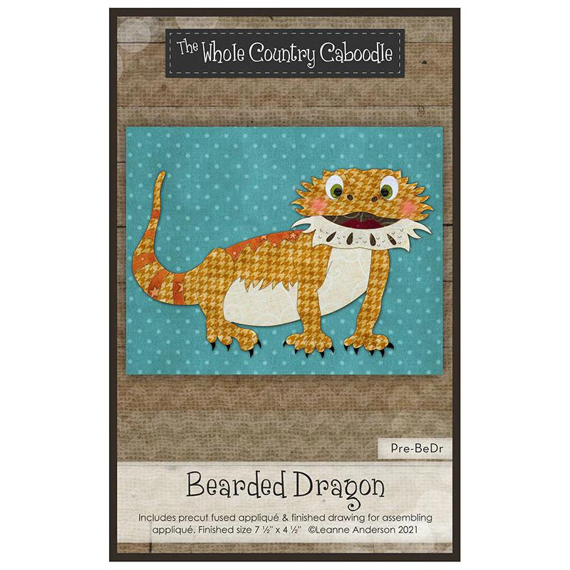 Bearded Dragon Precut Fused Appliqué Pack