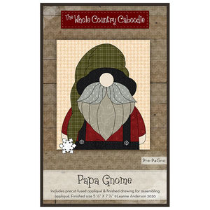 Papa Gnome Precut Fused Appliqué Pack
