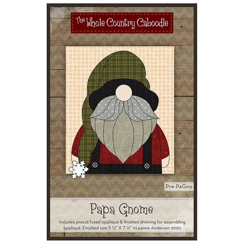 Papa Gnome Precut Fused Appliqué Pack