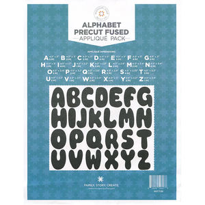 Missouri Star Alphabet Precut Fused Appliqué Pack