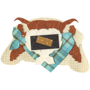 Akita/Shiba Inu Precut Fused Appliqué Pack