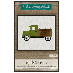 Market Truck Precut Fused Appliqué Pack