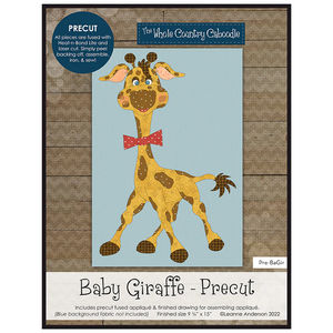 Baby Giraffe Precut Fused Appliqué Pack