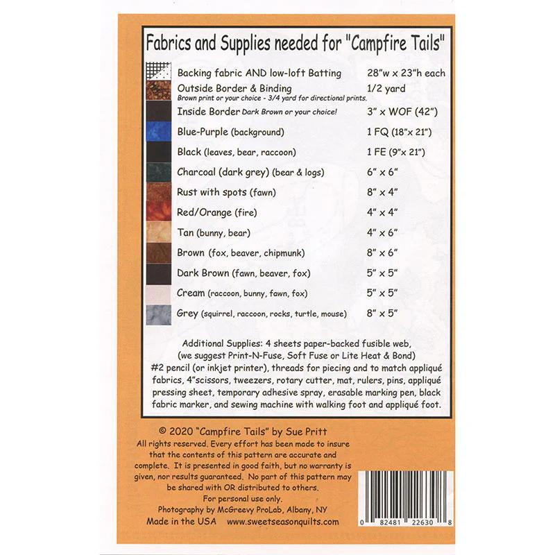 Campfire Tails Pattern