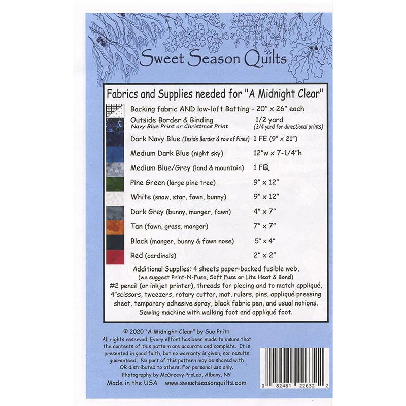 A Midnight Clear Pattern