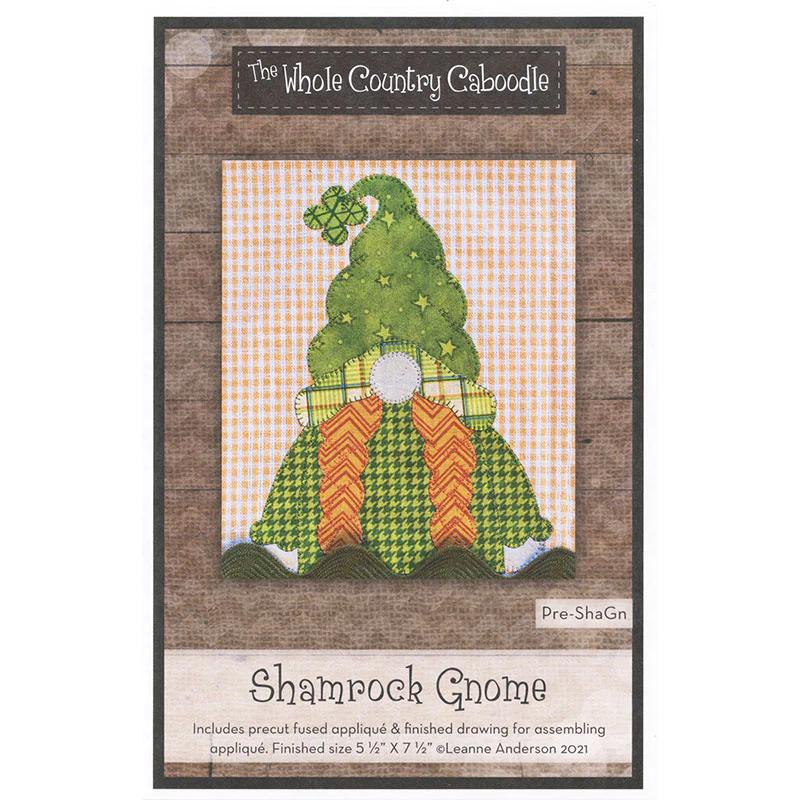 Shamrock Gnome Precut Fused Appliqué Pack