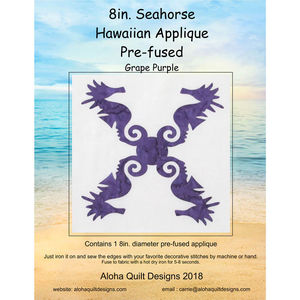 Seahorse Precut Fusible Appliqué Shape