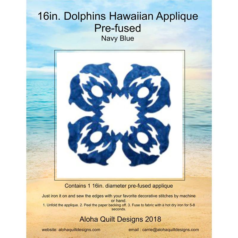 Dolphins Precut Fusible Appliqué Shape