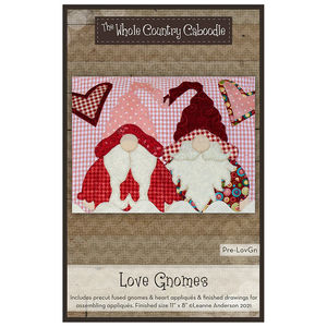 Love Gnomes Precut Fused Appliqué Pack