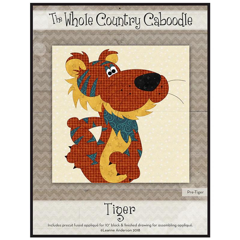 Tiger Precut Fused Appliqué Pack