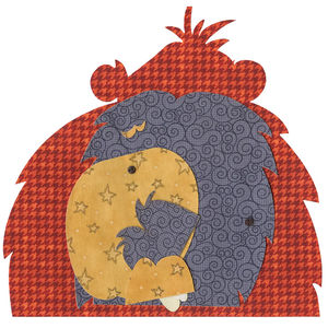 Orangutan Precut Fused Appliqué Pack