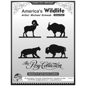 America's Wildlife Fusible Appliqué Shapes - Series 2
