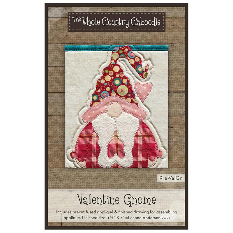 Valentine Gnome Precut Fused Appliqué Pack