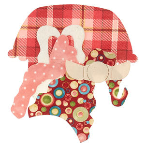 Valentine Gnome Precut Fused Appliqué Pack