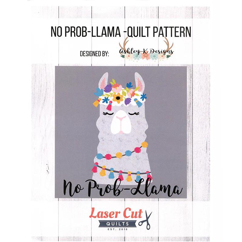 No Prob-Llama Quilt Pattern with Preprinted FlexiFuse