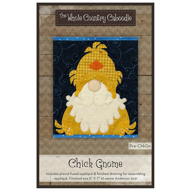 Chick Gnome Precut Fused Appliqué Pack
