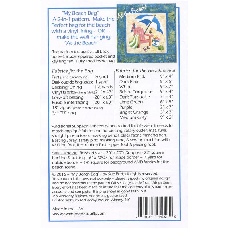 My Beach Bag Pattern