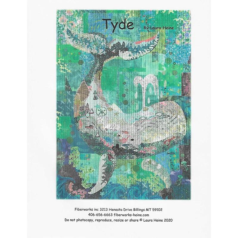Tyde the Whale Collage Pattern