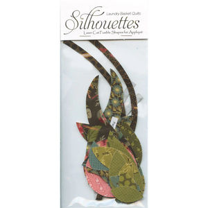 Silhouettes Precut Fusible Appliqué Shapes - Scrappy Basket