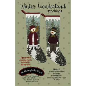 Winter Wonderland Stockings Pattern