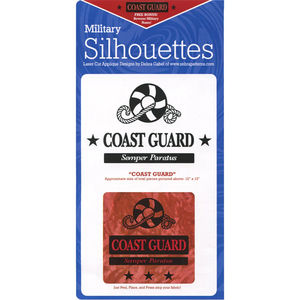Coast Guard Laser Silhouette Precut Fused Appliqué Pack